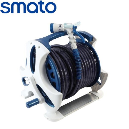 SMATO 스마토 HT-0020 HT-0030 HT-0050 20m 30m 50m 고급형 호스릴 워터 프리미엄 릴호스 세차 원예 청소 물호스